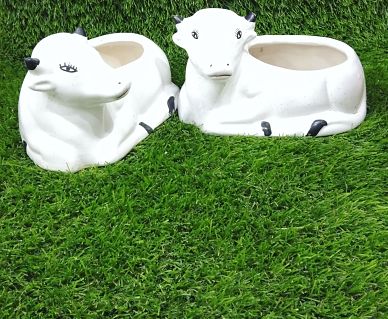 Cow Shape Planter